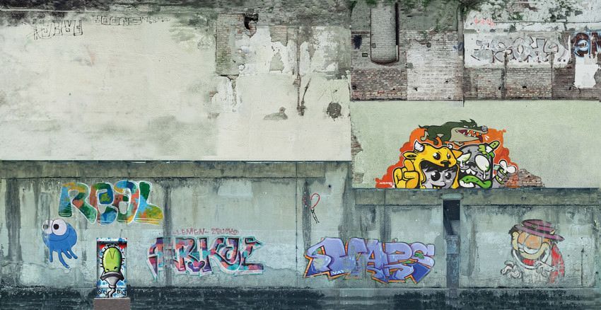 Noch 56669 - 3D-Kartonplatte Industriewände H0 1:87