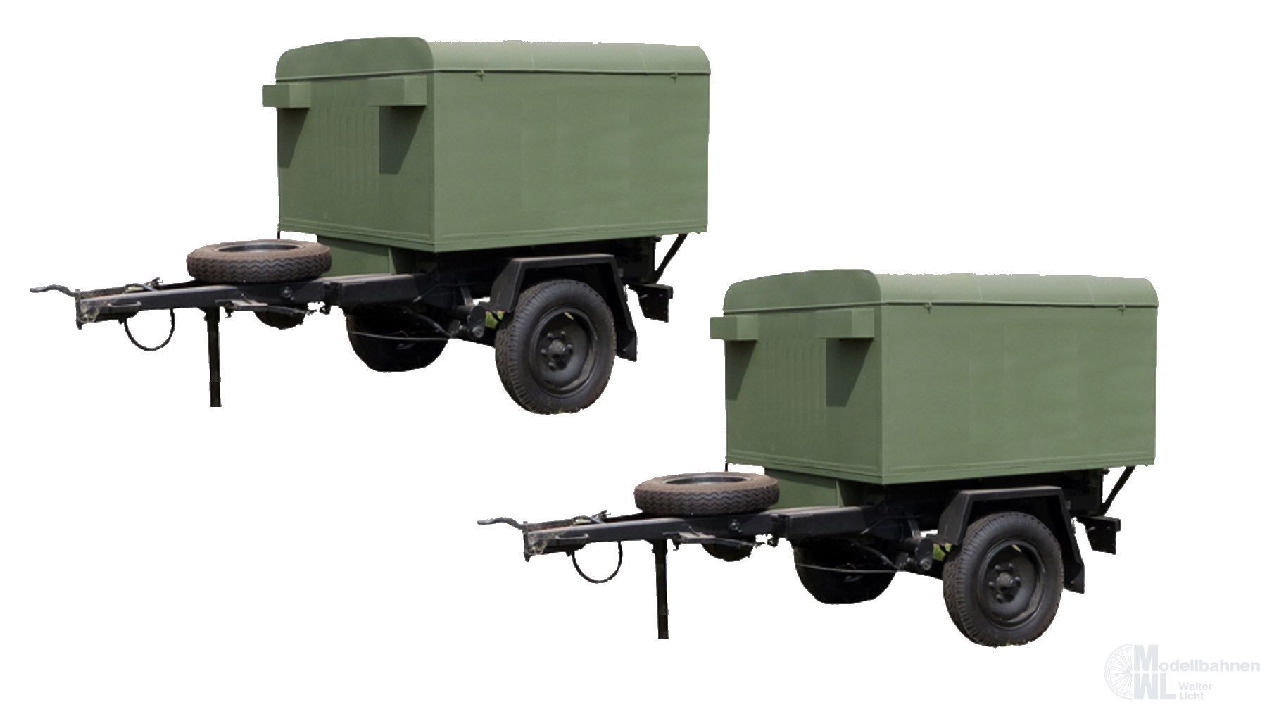 NPE NA88340 - HL 10 TPE FSA Militärgrün 2 Stück H0 1:87