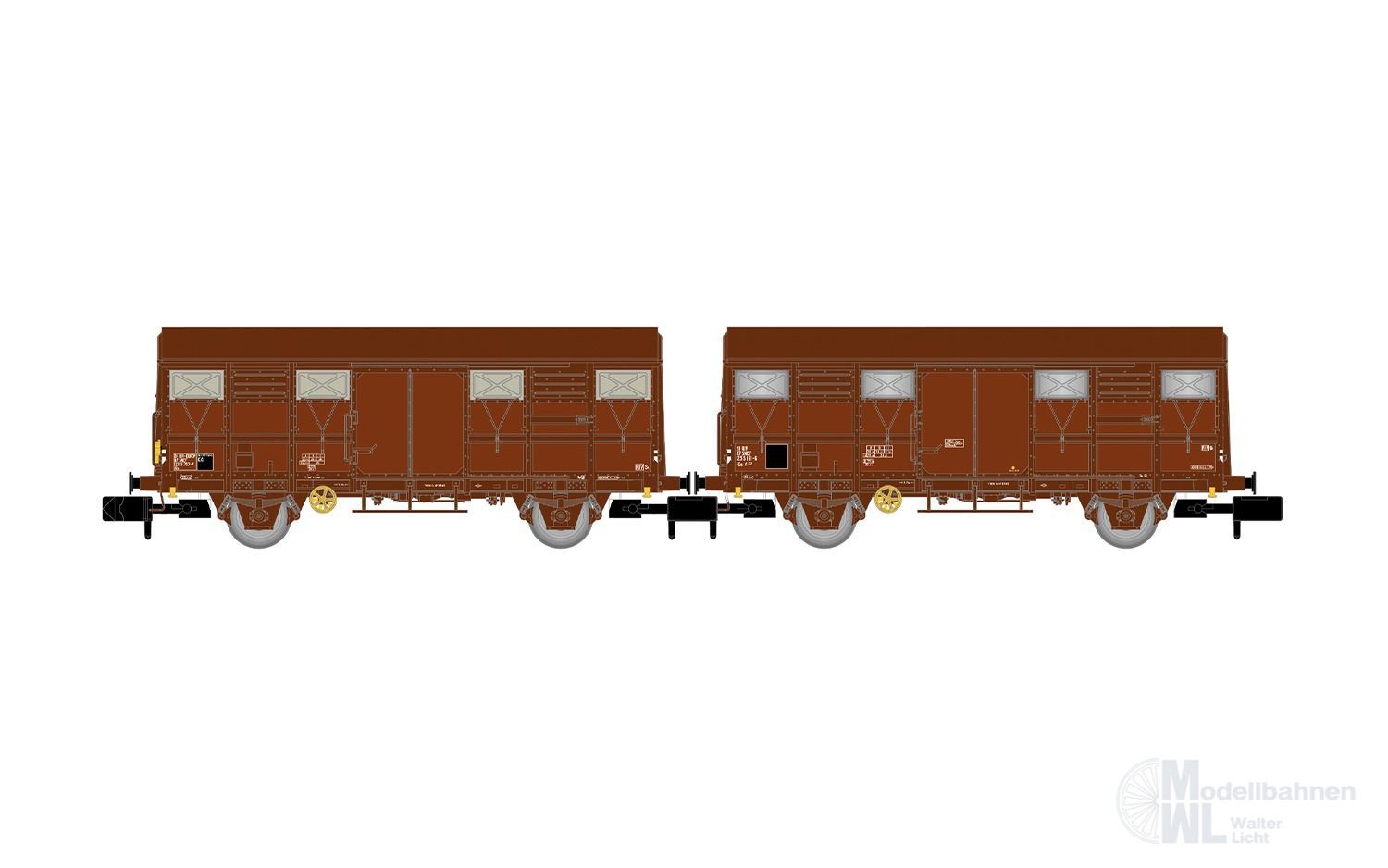 Arnold 6717 - Güterwagen Set SNCF Ep.IV 2.tlg. N 1:160