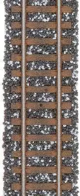 Busch 7124 - Schotter schwarz/grau 230g  H0 1:87 / TT 1:120 / N 1:160 / Z 1:220