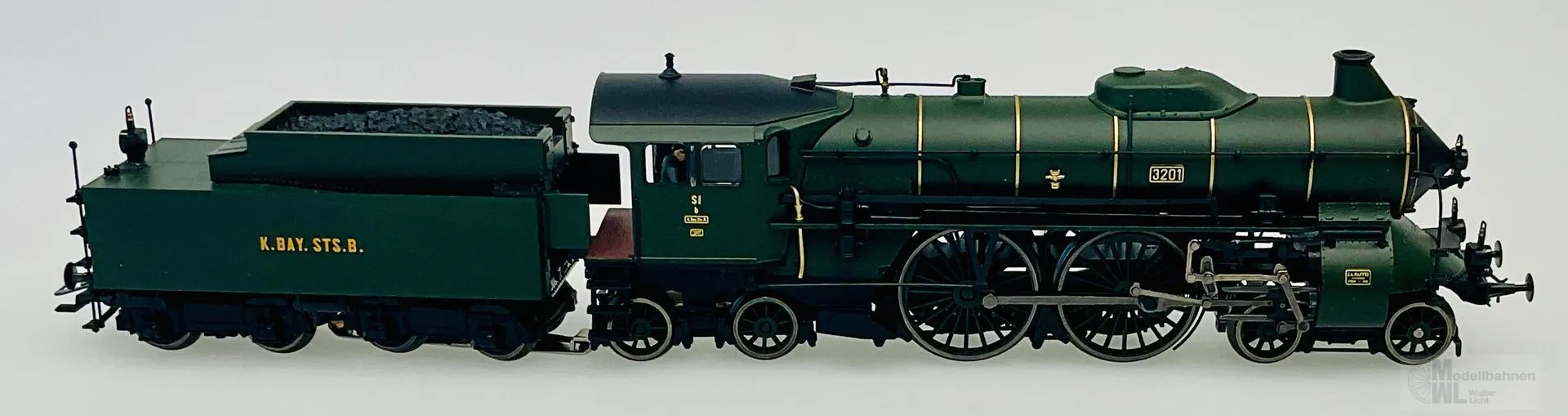 Märklin 37015 - MÄRKLIN - Dampflok S 2/6 K.Bay.Sts.B Ep.I H0/WS Sound