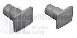 Liliput 939886 - Puffer-Set (4 St. rechteckig gerundet)