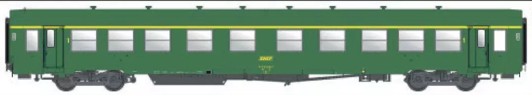 LS Models MW40033 - Personenwagen SNCF Ep.IVa USI At4 U62 1.Kl. H0/GL
