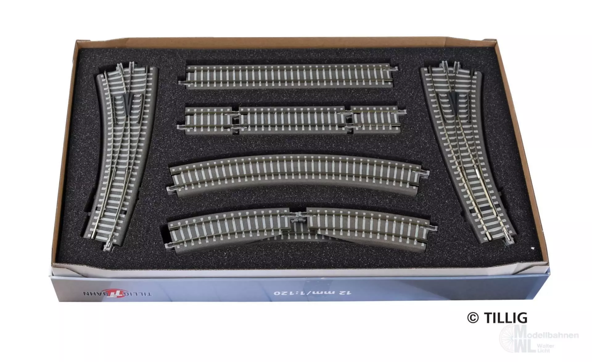 Tillig 01834 - Gleiserweiterung Parallelkreis Teil 1 TT 1:120