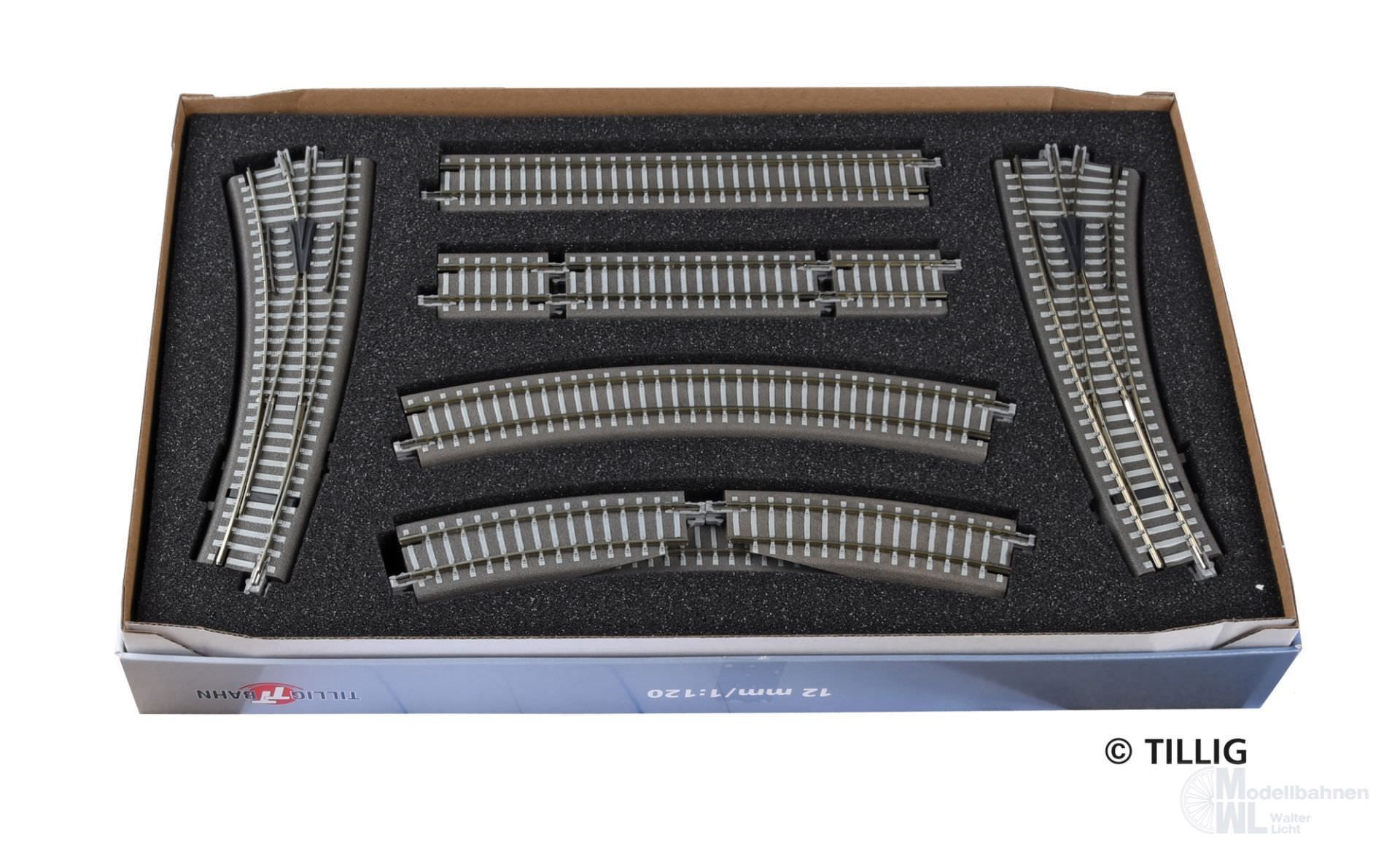 Tillig 01834 - Gleiserweiterung Parallelkreis Teil 1 TT 1:120