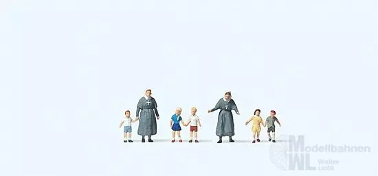 Preiser 79211 - Diakonisse mit Kindern N 1:160