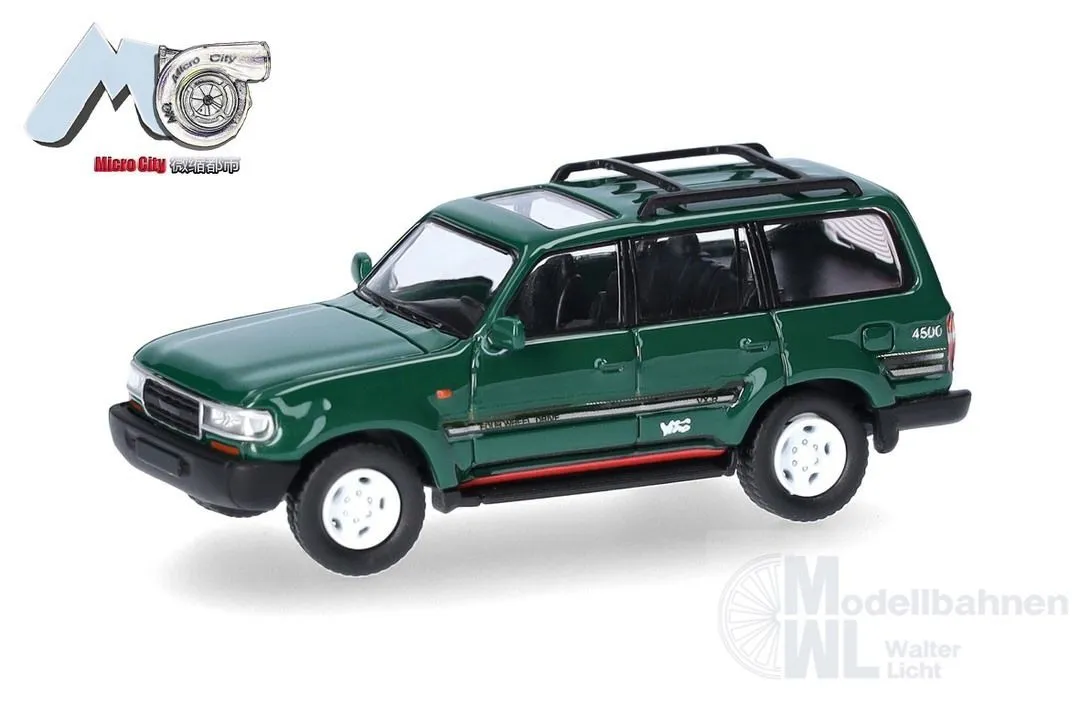 Herpa 87MC000125 - Toyota Landcruiser 80, grün (green) H0 1:87