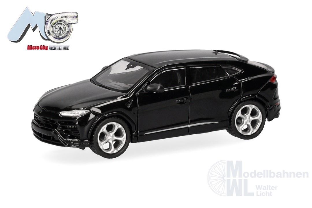 Herpa 87MC000121 - Lamborghini Urus, schwarz H0 1:87