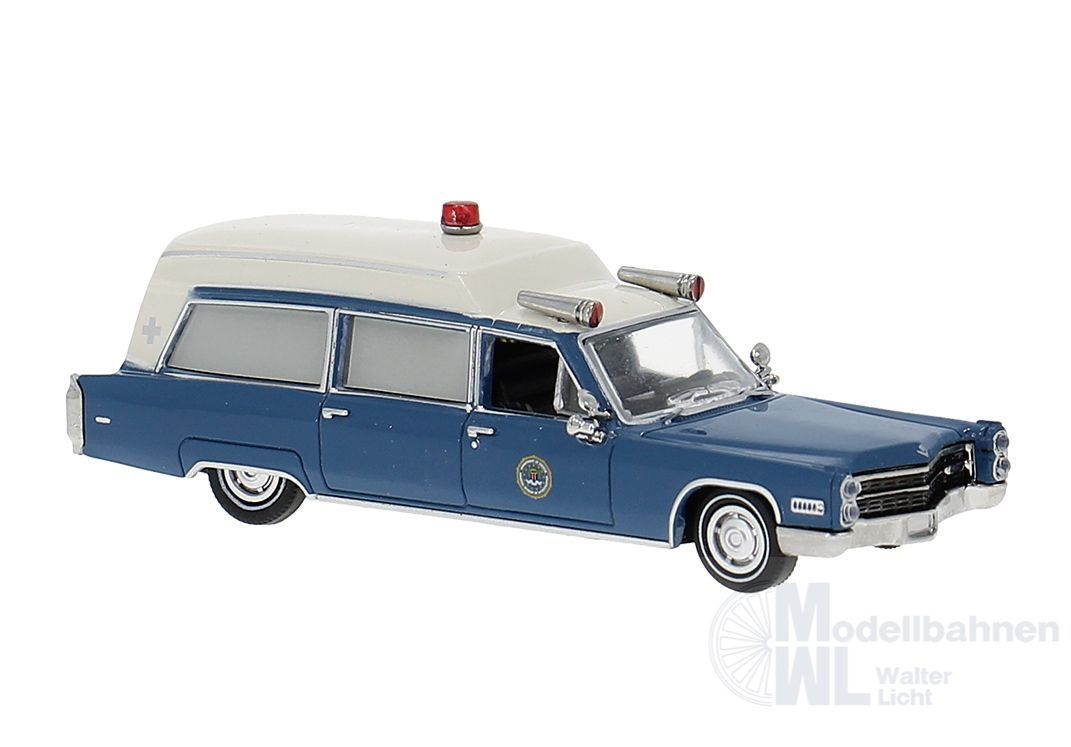 Brekina 19781 - Cadillac Miller Metoer Ambulance des FBI H0 1:87 Brekina 19781 - Cadillac Miller Metoer Ambulance des FBI H0 1:87