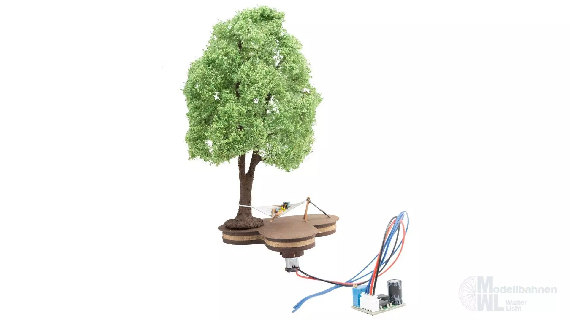 Noch 21773 - micro-motion Baum mit Hängematte H0 1:87
