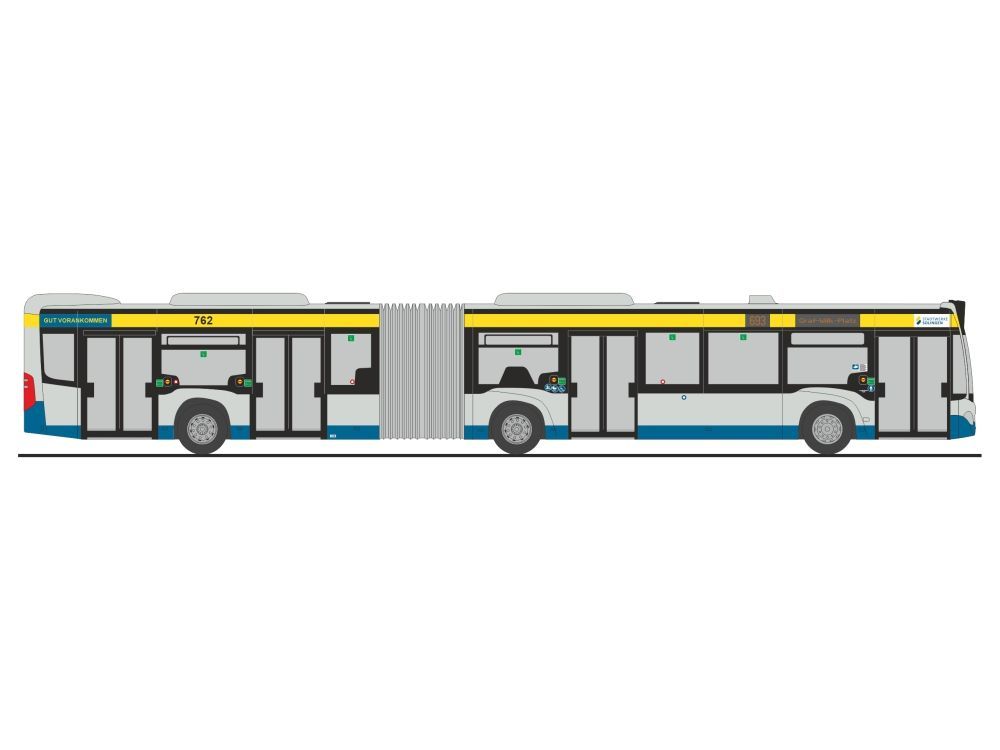 Rietze 73575 - Mercedes-Benz Citaro G '15 Stadtwerke Solingen H0 1:87