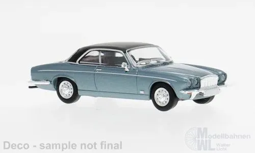 PCX-Models 871571 - Jaguar XJ-C blau/schwarz 1973 H0 1:87