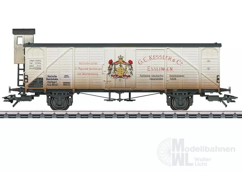 Märklin 45176 - MÄRKLIN - Güterwagen ged. DRG Ep.II Kessler Sekt H0/WS