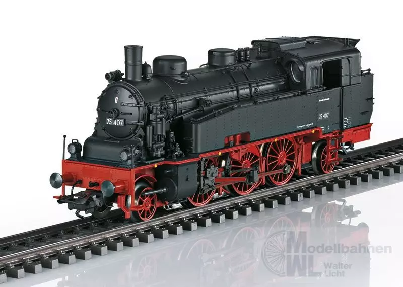 Märklin 39754 - MÄRKLIN - Dampflok BR 75.4 DB Ep.III H0/WS Sound