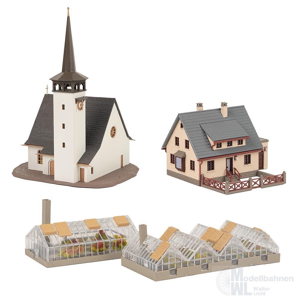 Faller 239010 - Aktions-Set Dorf N 1:160 Faller 239010 - Aktions-Set Dorf N 1:160