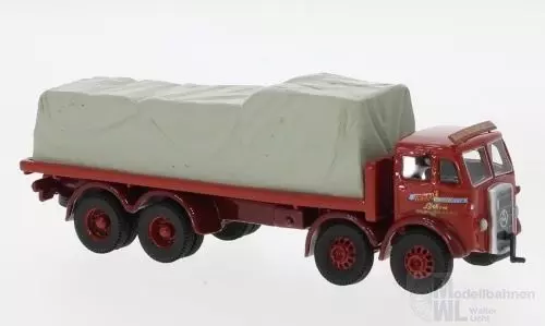 BoS-Models 87530 - Atkinson 8 Wheel Truck rot 1950 1:87