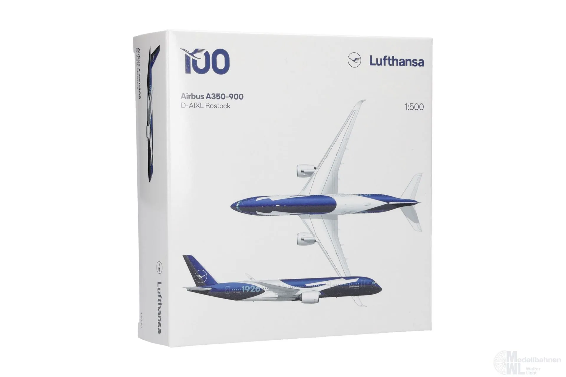 Herpa 539012 - Airbus A350-900 Lufthansa 100 Jahre 1:500