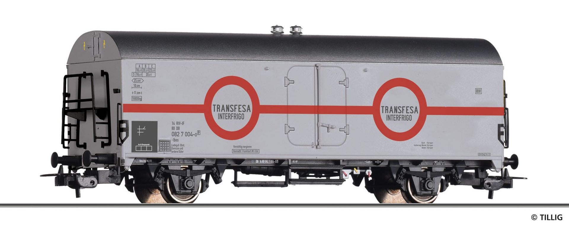 Tillig 77041 - Kühlwagen DB Ep.IV Transfesa H0/GL