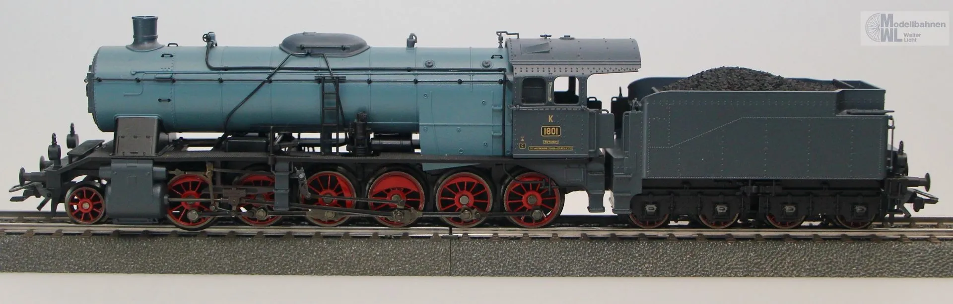 Märklin 37059 - MÄRKLIN - Dampflok Serie K K.W.St.E. Ep.I blau H0/WS Sound
