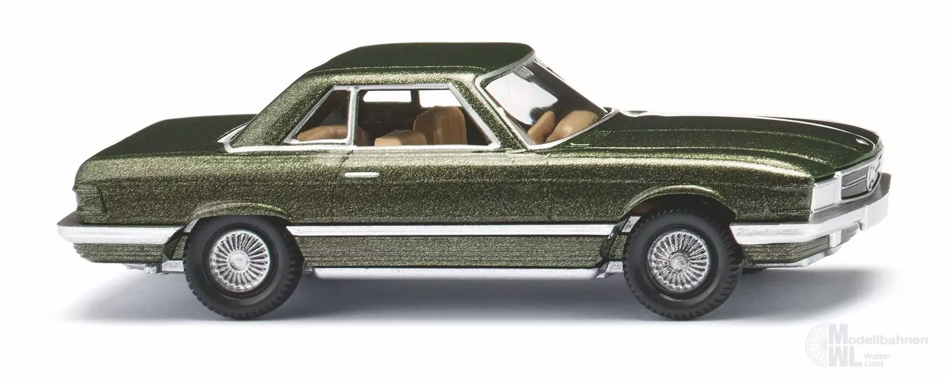 Wiking 014040 - Mercedes-Benz 350 SL - zypressengrün-metallic H0 1:87