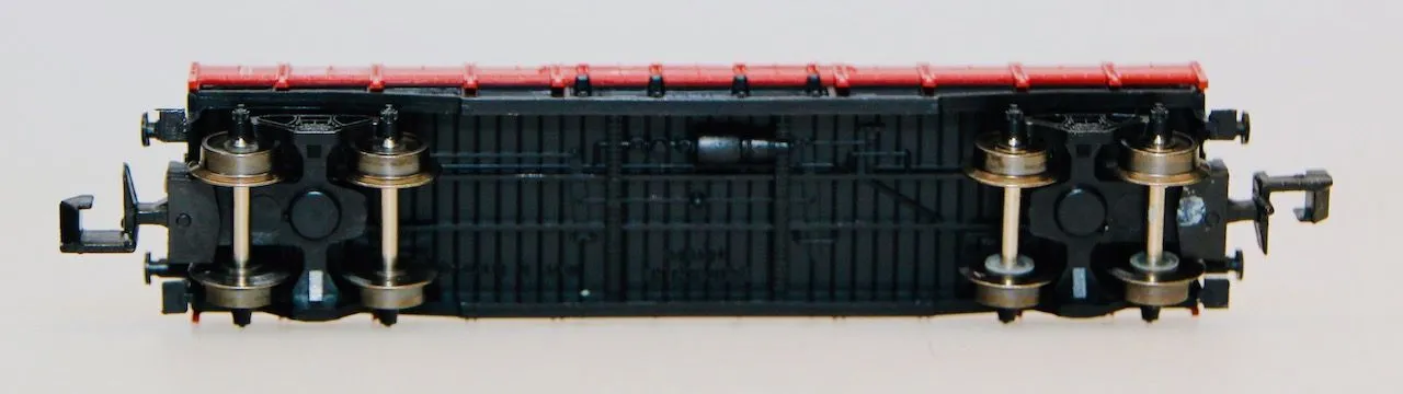 Fleischmann 8281 - FLEISCHMANN - Niederbordwagen DB beladen mit Gasröhren Ep.IV N 1:160