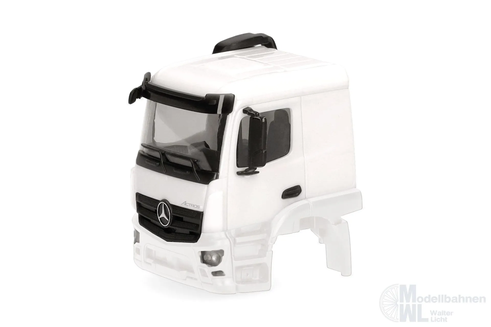 Herpa 086257 - Fahrerhaus Mercedes-Benz Actros Classicspace weiß 2 Stück H0 1:87