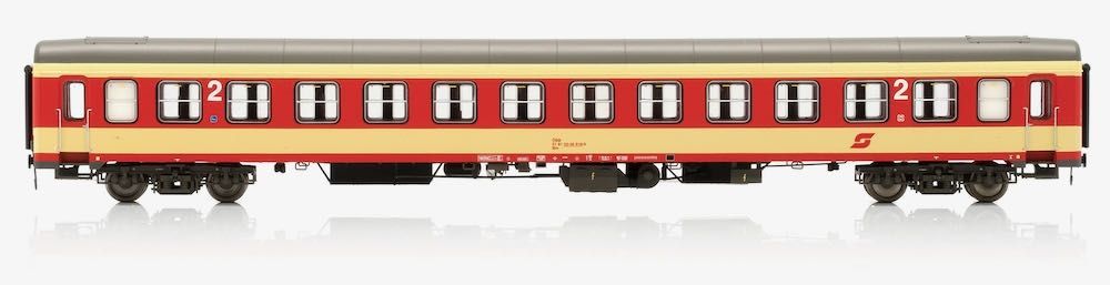 Jägerndorfer Modellbahn 91050 - Personenwagen ÖBB Ep.IV UIC-X Vorserie H0/GL