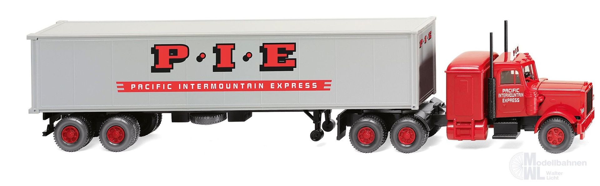 Wiking 052706 - Containersattelzug Peterbilt Pacific Intermount. Express H0 1:87