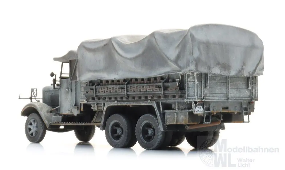 ARTITEC b.v. 6870504 - WM Henschel 33 D1 cargo winter Fertigmodell H0 1:87