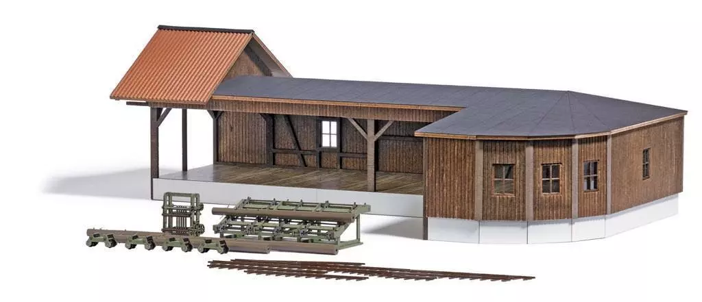 Busch 1676 - Sägewerk H0 1:87