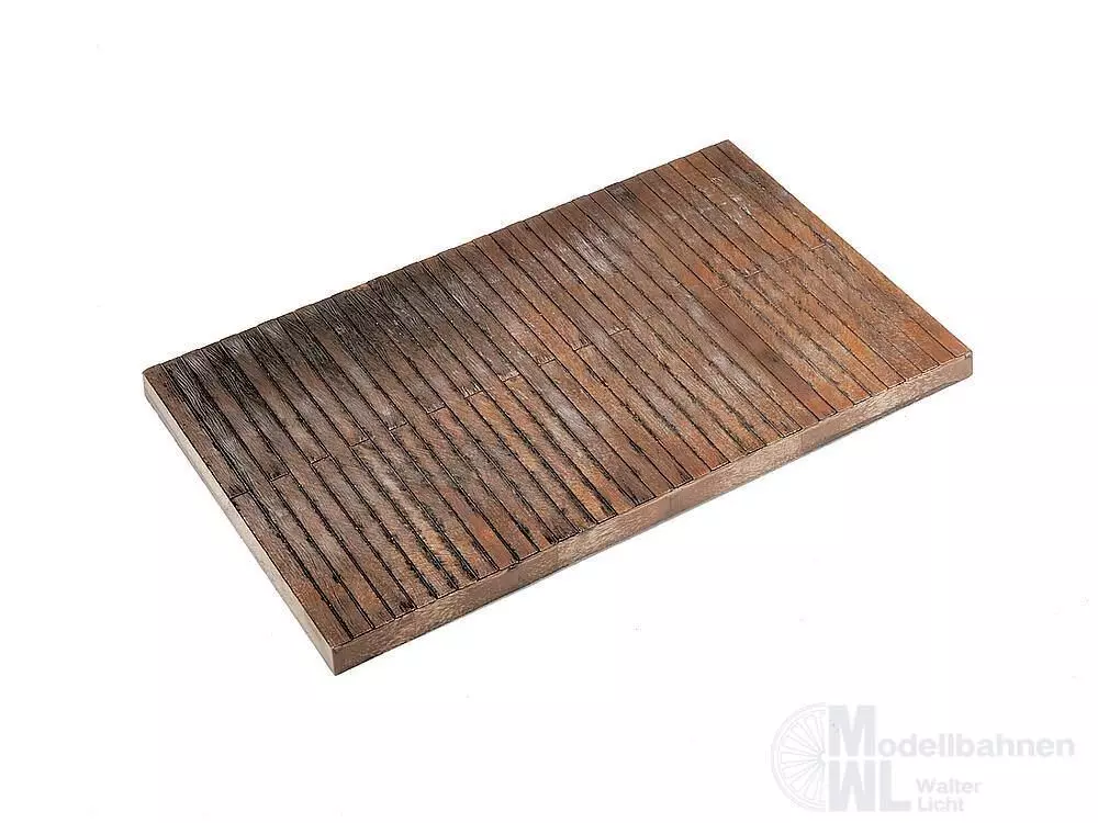 Pola 331793 - 4 Bodenplatten Holz Spur G 1:22,5