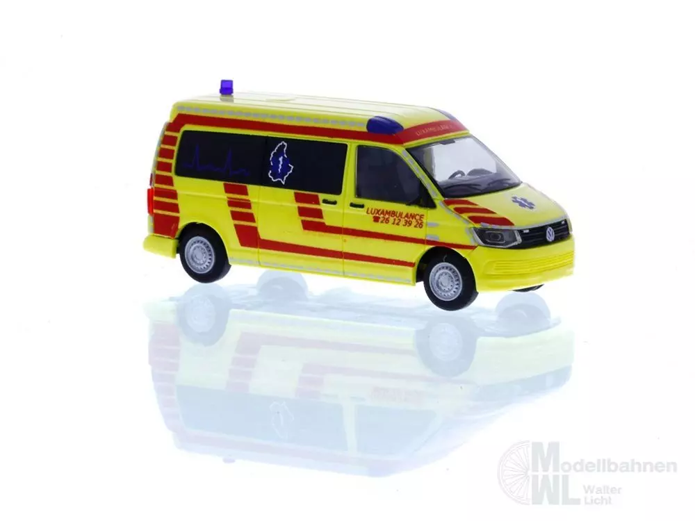 Rietze 53775 - Volkswagen T6 Luxambulance (LU) H0 1:87