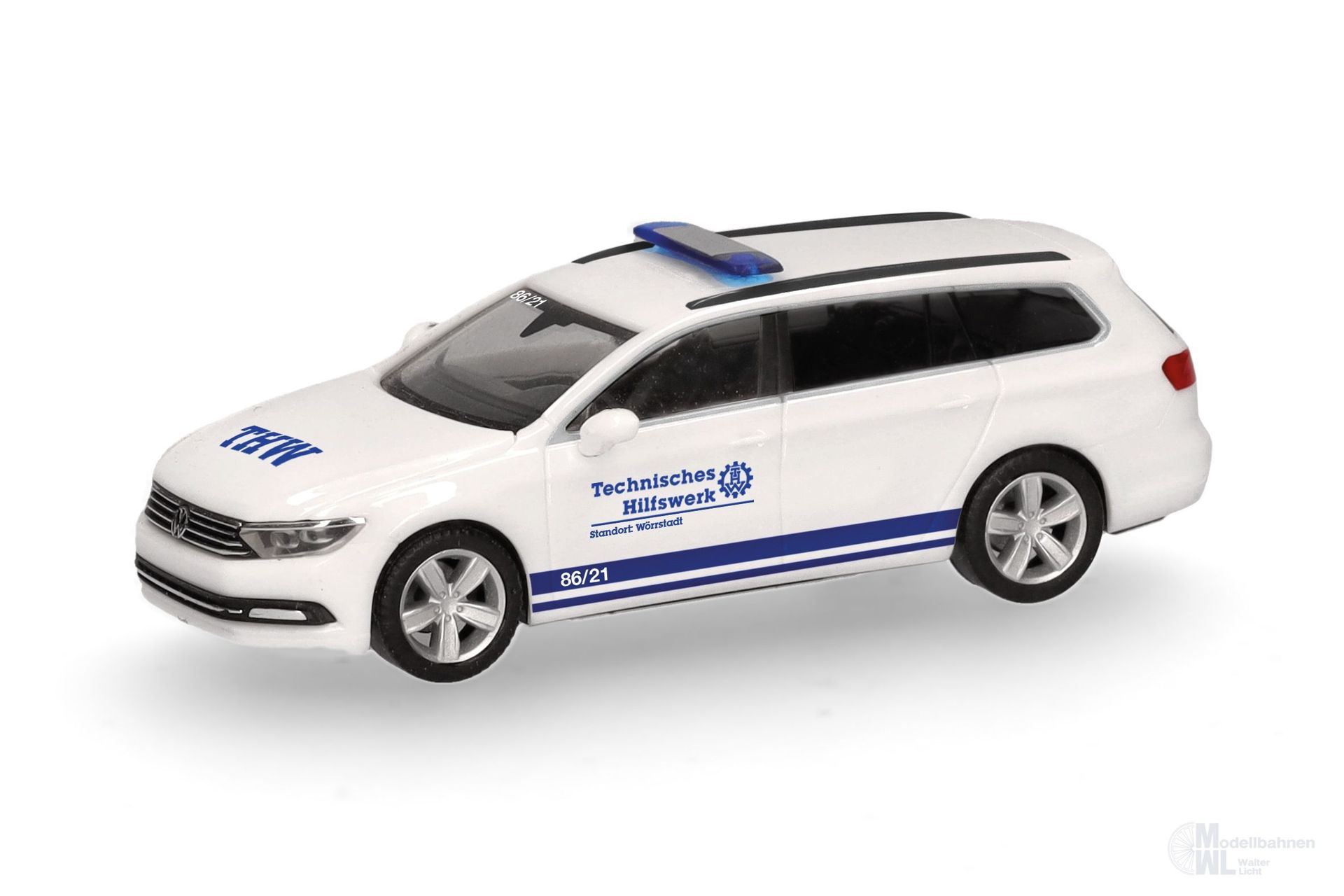 Herpa 098595 - VW Passat Variant THW Wörrstdt H0 1:87