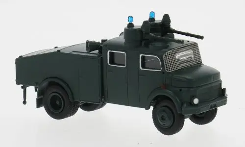 Brekina 47184 - Mercedes-Benz LA 1113 Wasserwerfer des Bundesgrenzschutzes H0 1:87