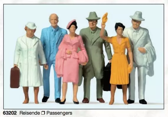 Preiser 63202 - Reisende Spur 1