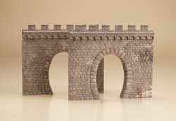 Auhagen 41586 - 2 Tunnelportale eingleisig H0 1:87