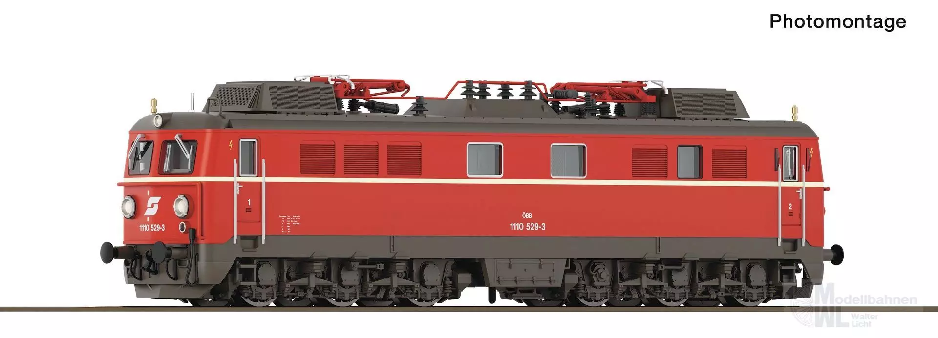 Fleischmann 7560064 - E-Lok BR 1110 529-3 ÖBB Ep.V N 1:160