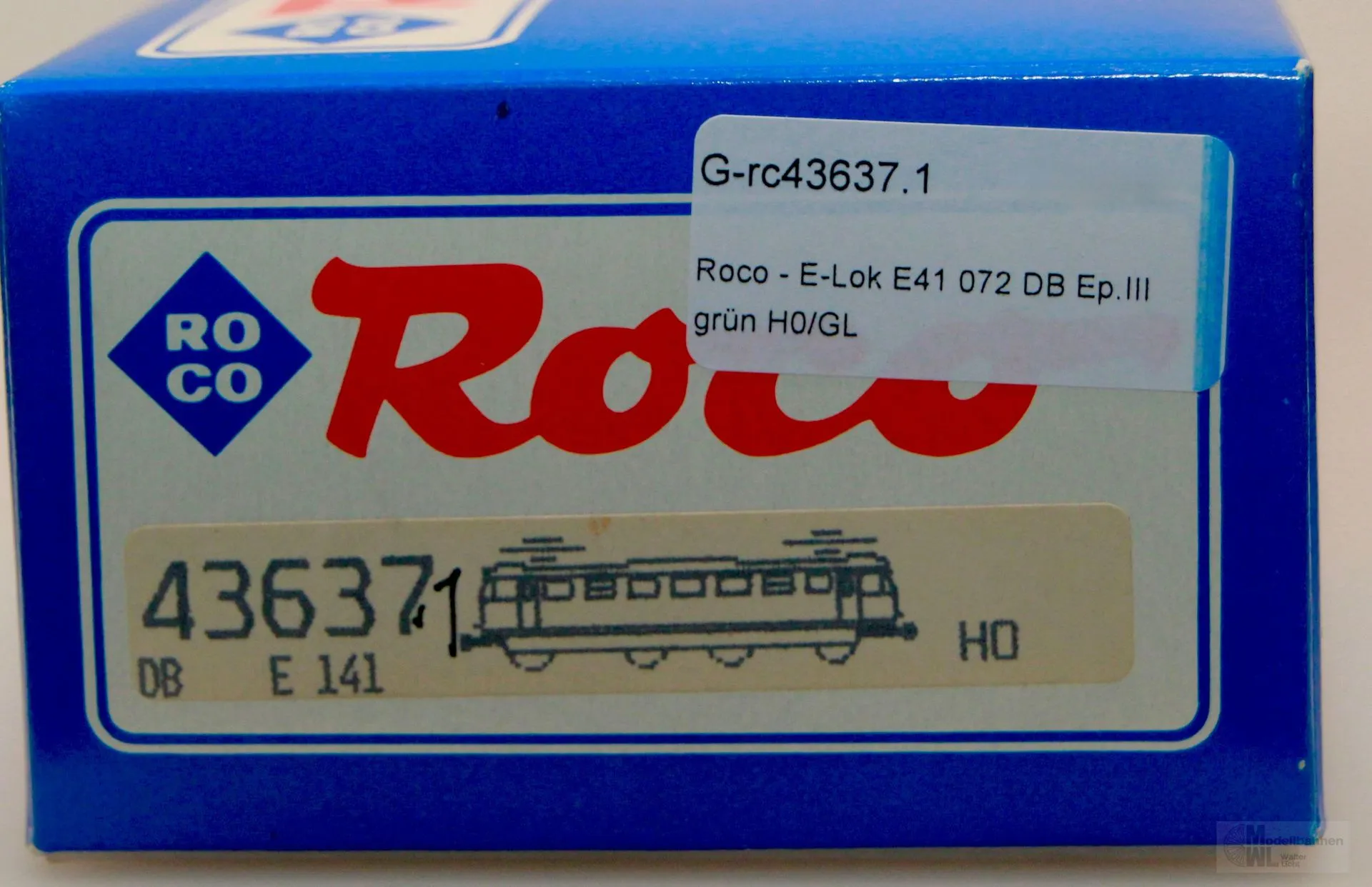 Roco 43637 - Roco - E-Lok E41 072 DB Ep.III grün H0/GL DIGITAL