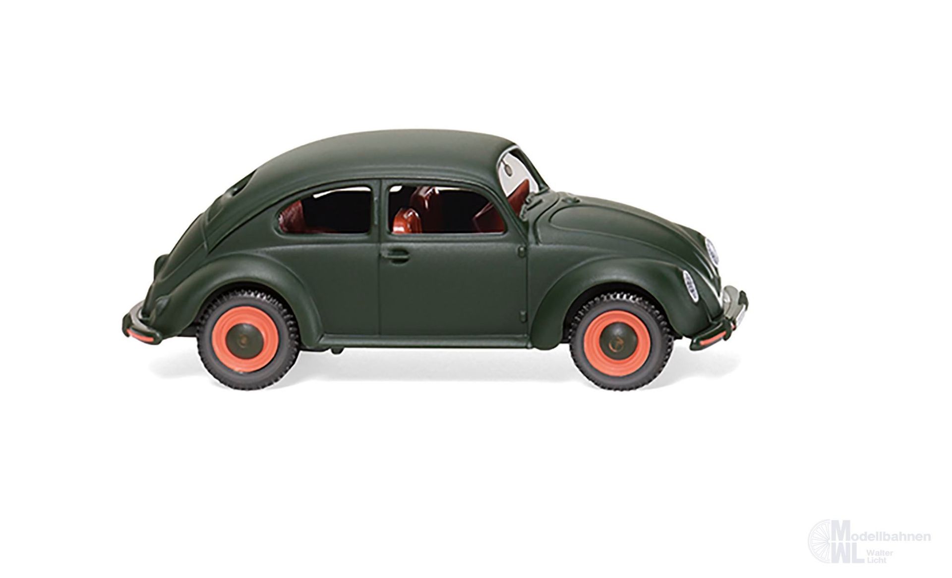 Wiking 083018 - VW Brezelkäfer - mattgrün H0 1:87
