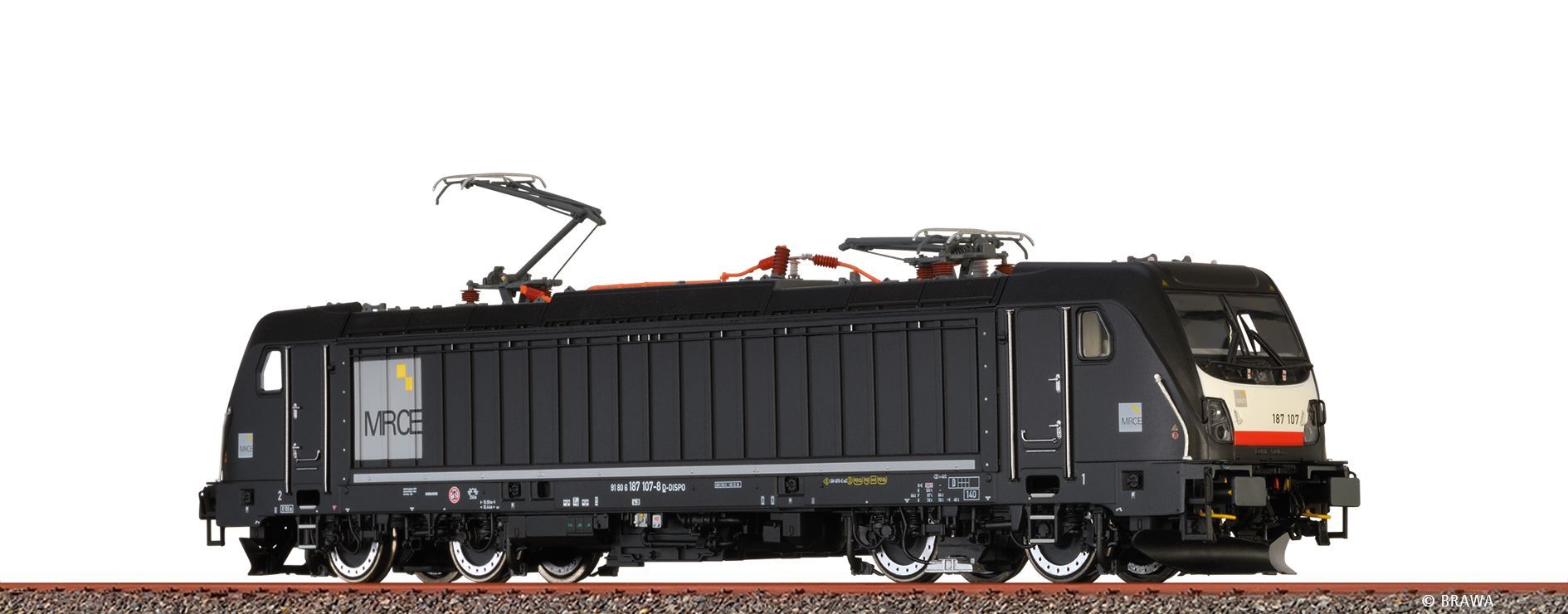 Brawa 43831 - E-Lok BR 187 MRCE Ep.VI TRAXX 3 H0/WS Digital Sound