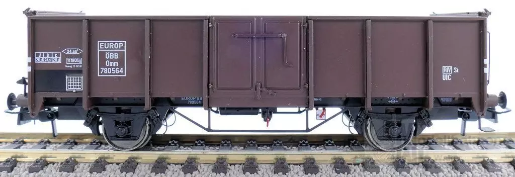 Exact Train 23964 - Güterwagen offen ÖBB Ep.III Omm EUROP 780 564 H0/GL