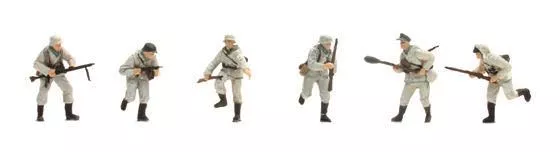 ARTITEC b.v. 387.82-W1 - Deutsche Wehrmacht Infanterie Wintertarnung H0 1:87