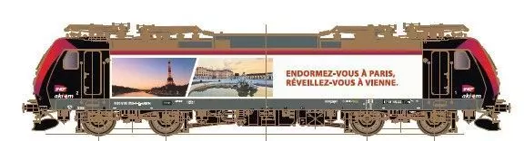 Lenz 40312-04 - E-Lok Traxx BR 185 552-7 Akiem/SNCF Ep.VI Spur 0