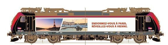 Lenz 40312-04 - E-Lok Traxx BR 185 552-7 Akiem/SNCF Ep.VI Spur 0