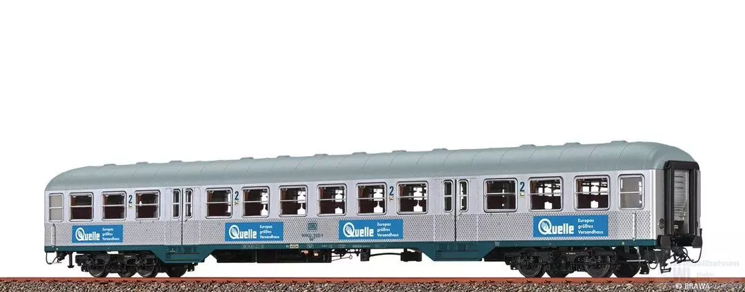 Brawa 46675 - Nahverkehrswagen DB Ep.IV Bnb719 Quelle H0/WS Beleuchtung