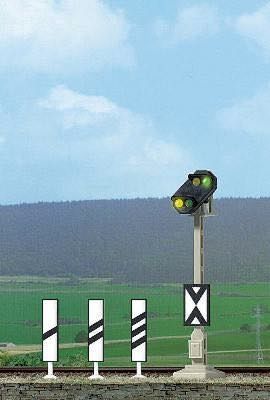 Busch 5823 - Vorsignal H0 1:87 Busch 5823 - Vorsignal H0 1:87