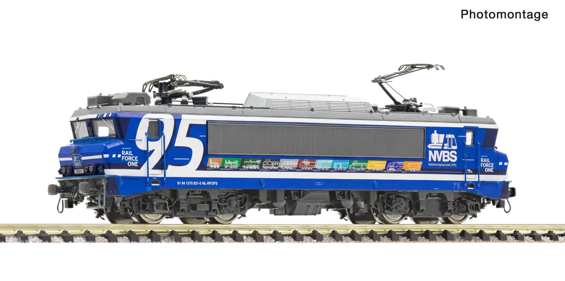 Fleischmann 7570090 - E-Lok 1931 NVBS Ep.VI N 1:160 SOUND