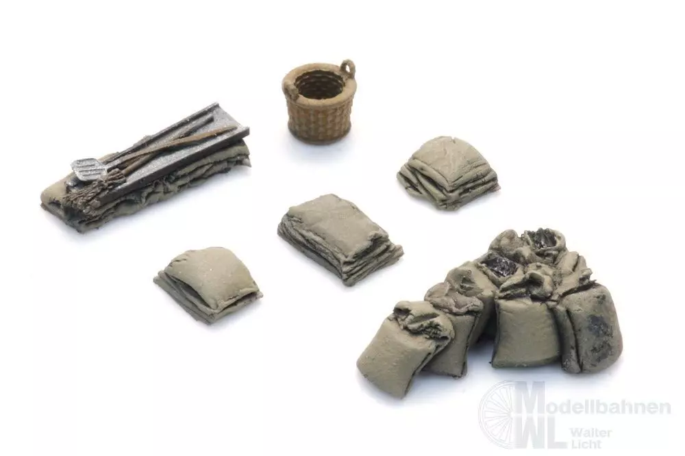 ARTITEC b.v. 312.045 - LKW-Ladung Kohlenhändler Fertigmodell 1:120