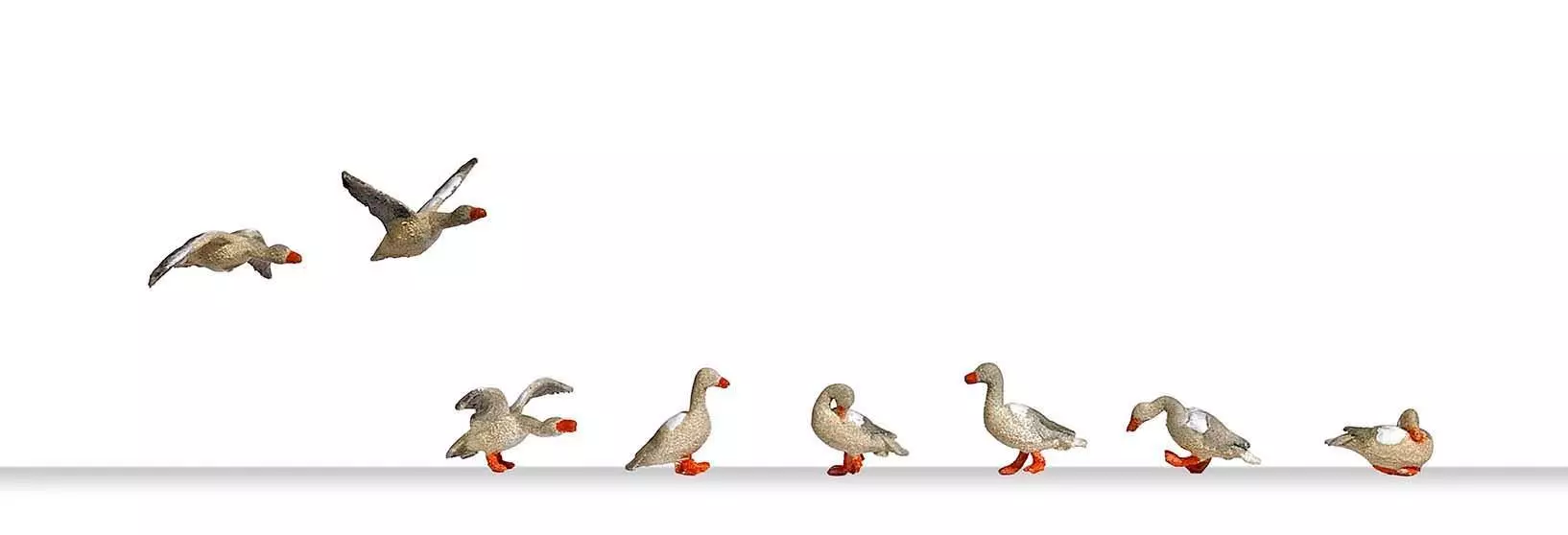 Busch 1196 - Wildgänse H0 1:87