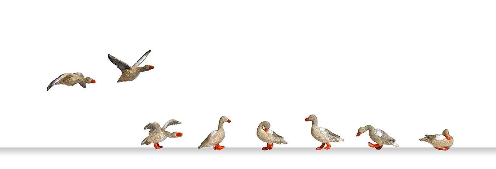 Busch 1196 - Wildgänse H0 1:87 Busch 1196 - Wildgänse H0 1:87